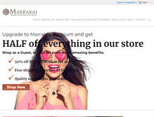 Tablet Screenshot of marrakai.com